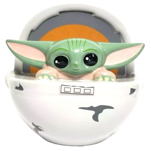 Star Wars The Child Ceramic Piggy Bank, Mandalorian, Grogu, Baby Yoda, Brand New - Picture 1 of 6